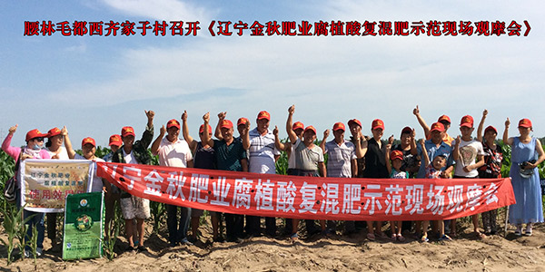 腰林毛都西齐家子村召开《辽宁金秋肥业腐植酸复混肥示范现场观摩会》.jpg